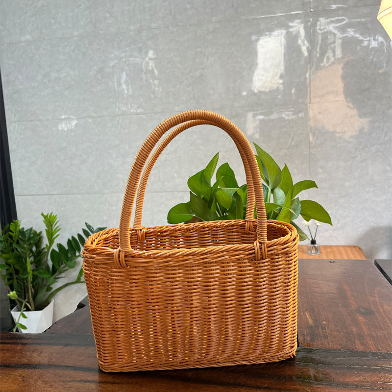 Woven Storage Basket Bowlift