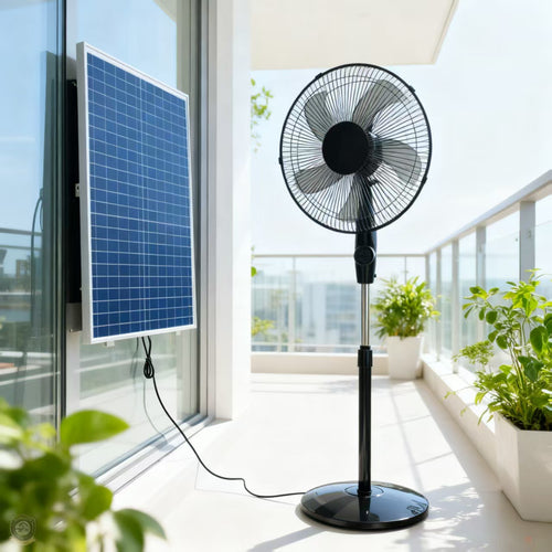 Ladies Battery-Powered Stand Fan Bowlift