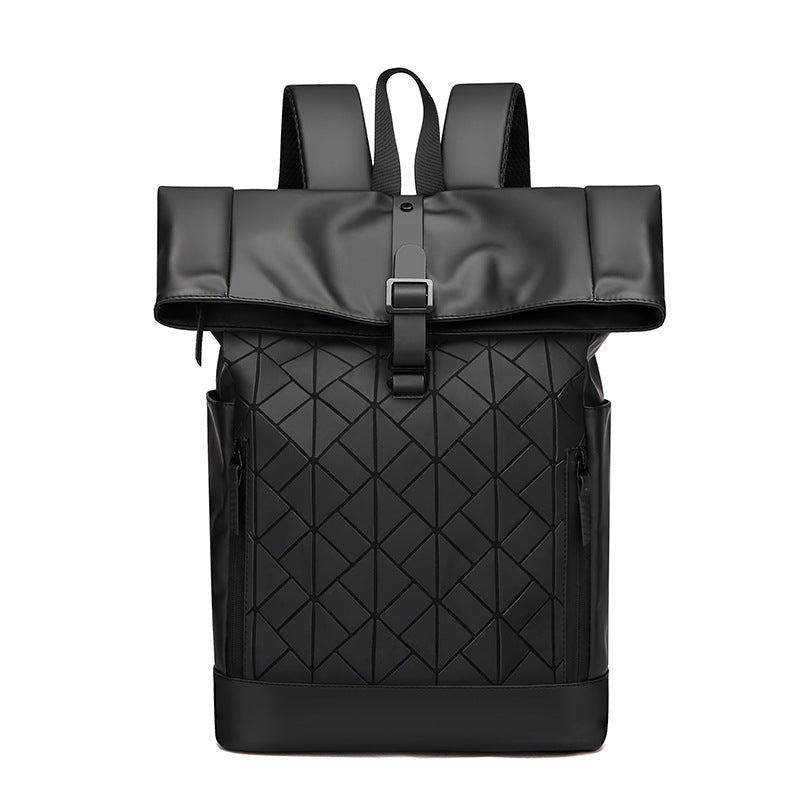 Modern Geometric Pattern Backpack Bowlift