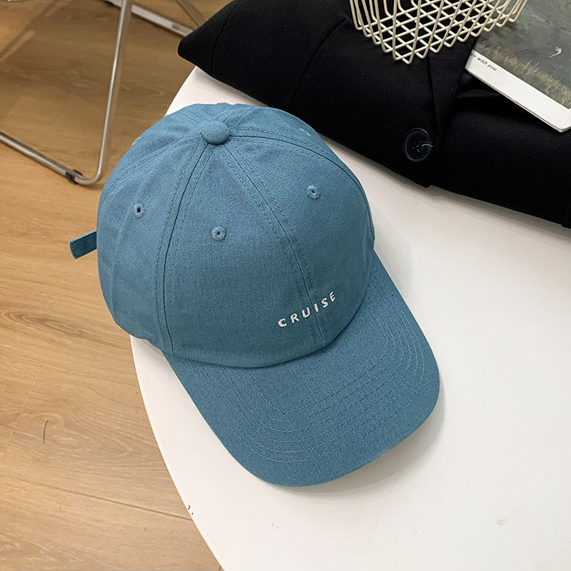 Women's Casual Adjustable Cotton Baseball Cap Bowlift