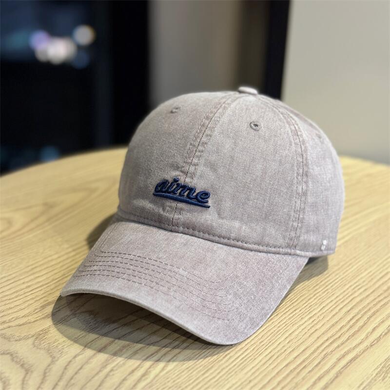 Women's Casual Vintage-Inspired Cotton Baseball Cap Bowlift