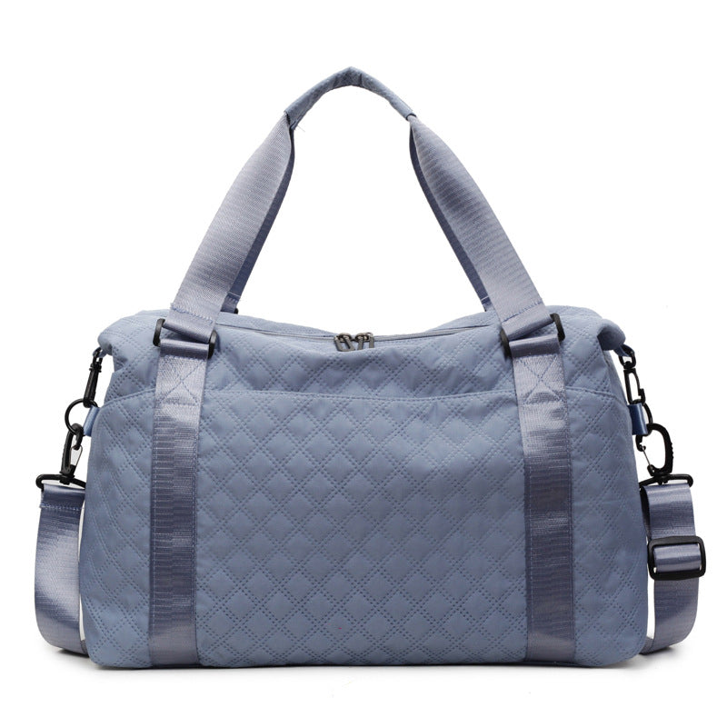 Quilted Travel Duffel Bag Bowlift