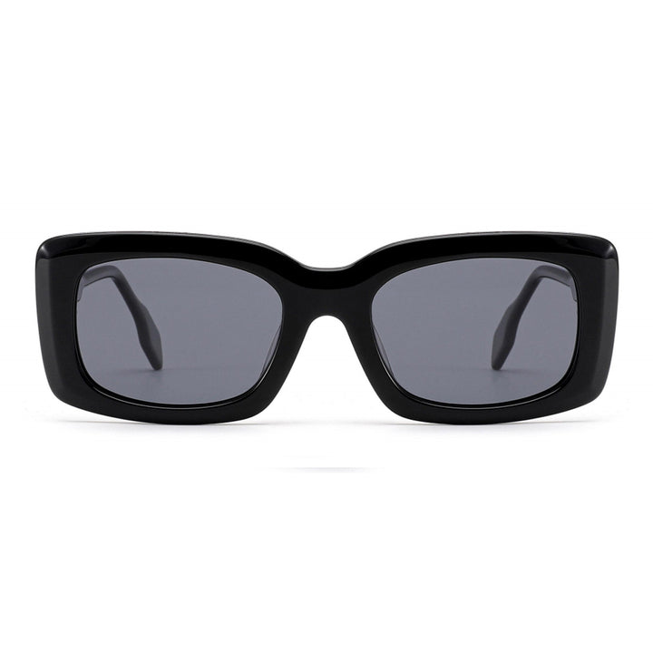 Ladies fashionable square sunglasses with unique frame Bowlift