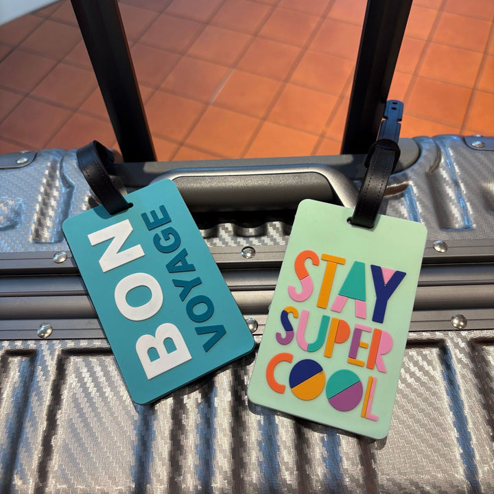 Stylish Silicone Travel Luggage Tag Bowlift