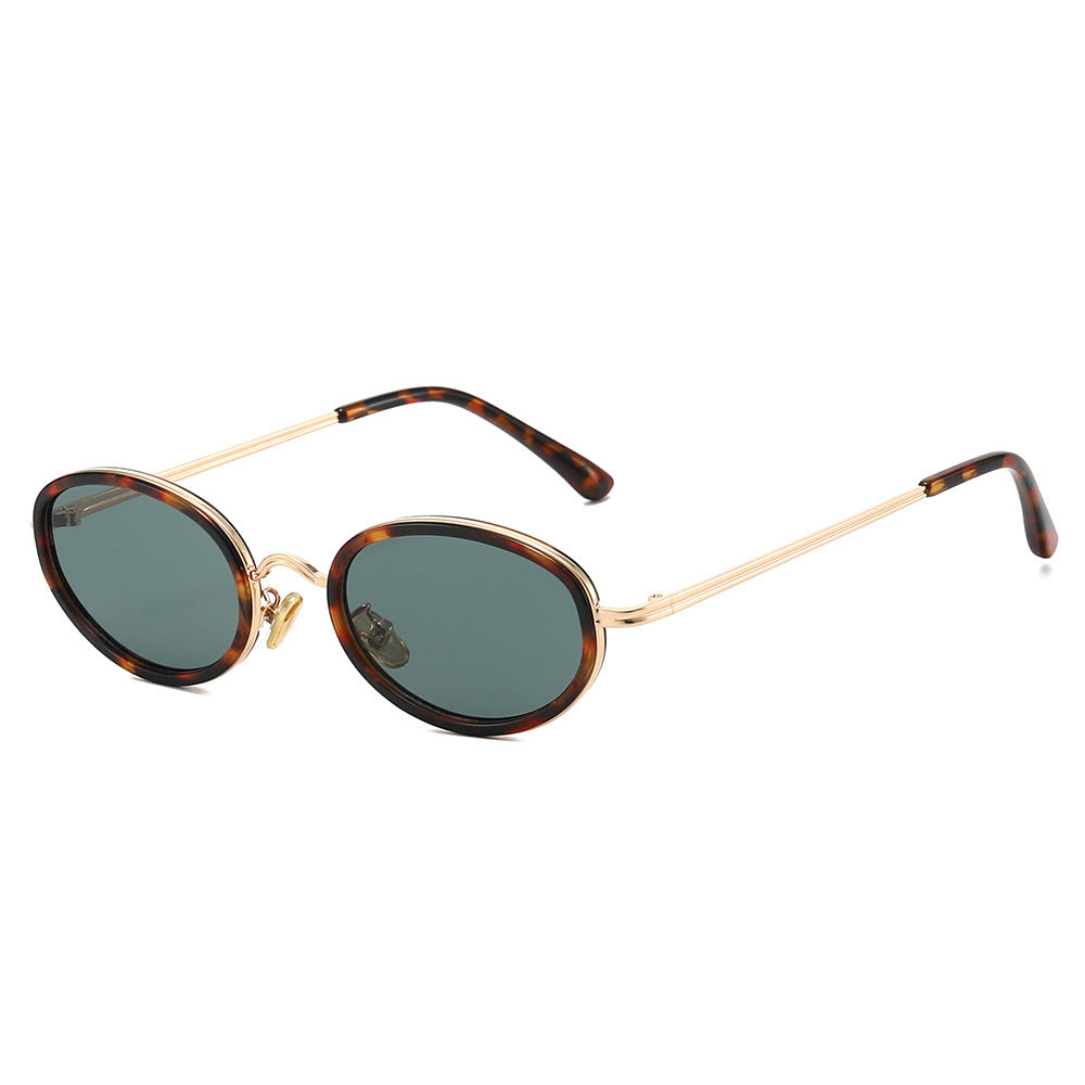 Vintage-Inspired Lightweight Oval Sunglasses Bowlift