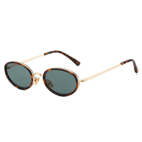 Vintage-Inspired Lightweight Oval Sunglasses Bowlift