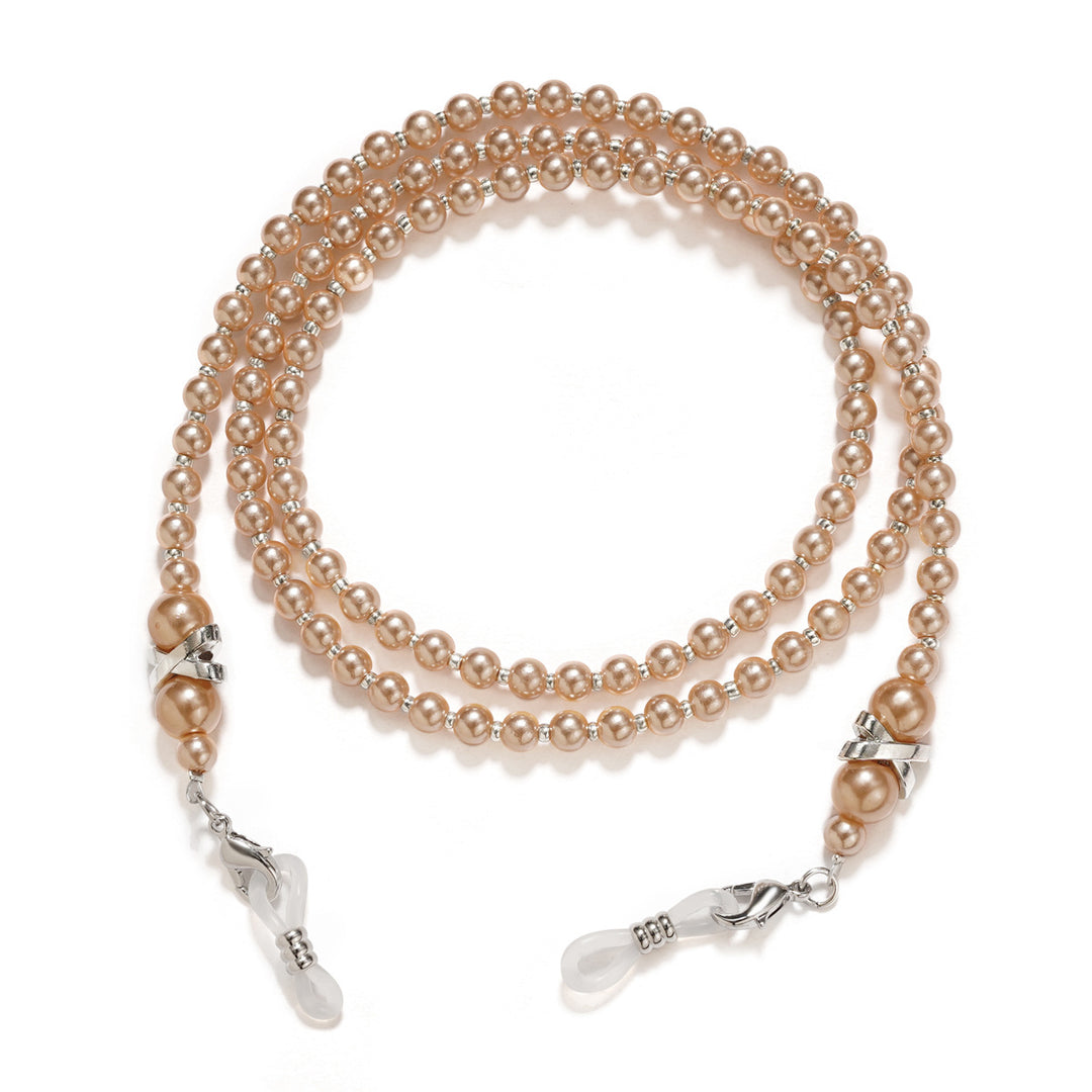 Elegant Beaded Eyewear Chain Bowlift