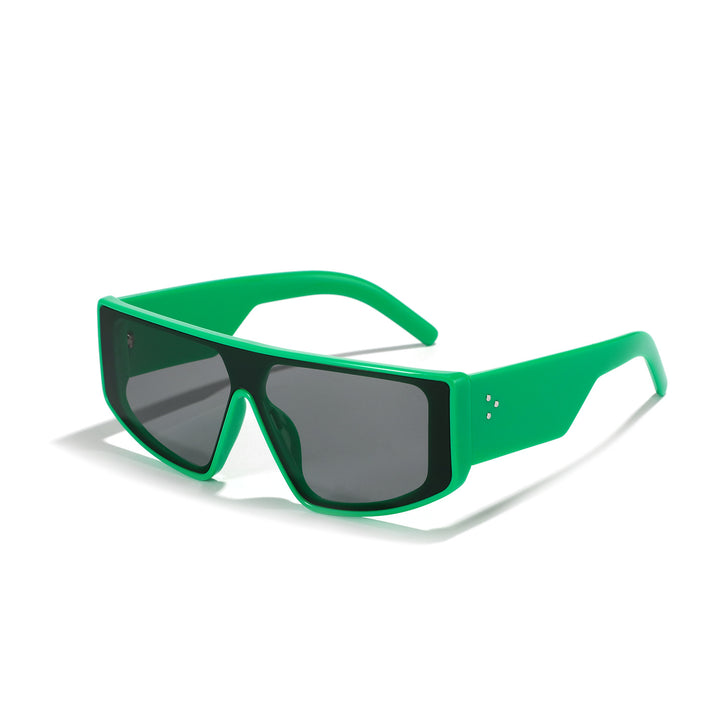 Women futuristic oversized sunglasses Bowlift