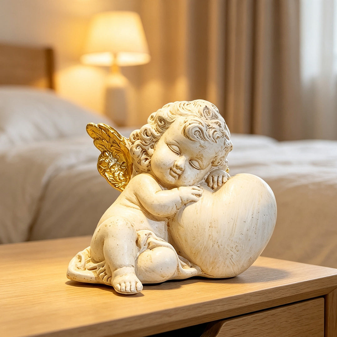 Charming angel figure with heart motif Bowlift