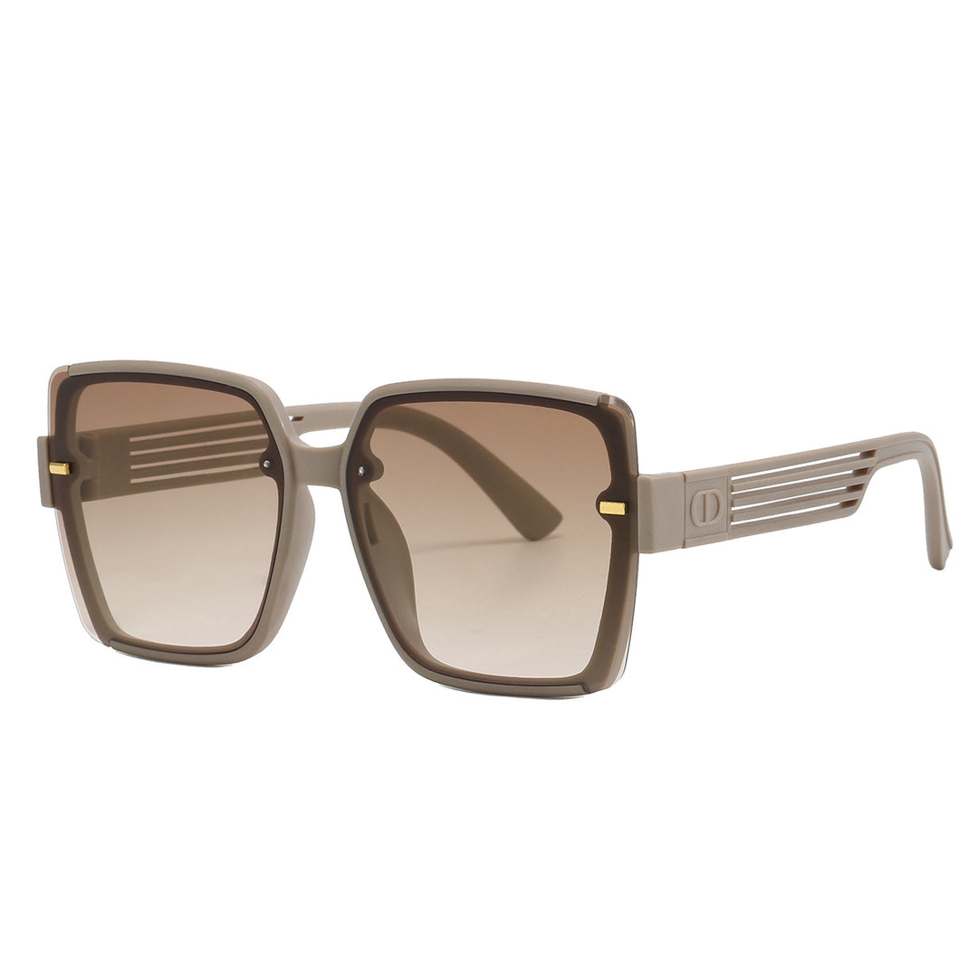 Women's trendy square sunglasses with UV protection and stylish frame Bowlift