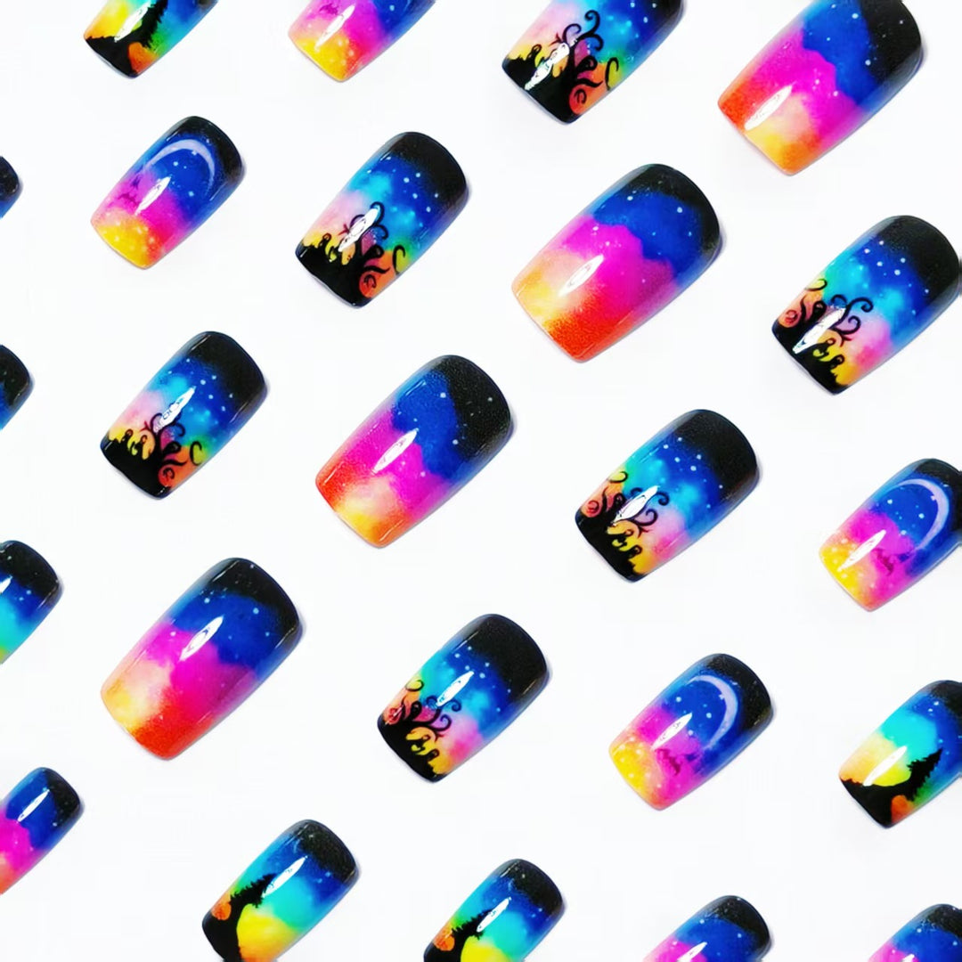 Cosmic Fantasy Nail Art Bowlift