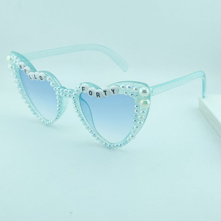 Decorative Birthday-Themed Fashion Sunglasses Bowlift