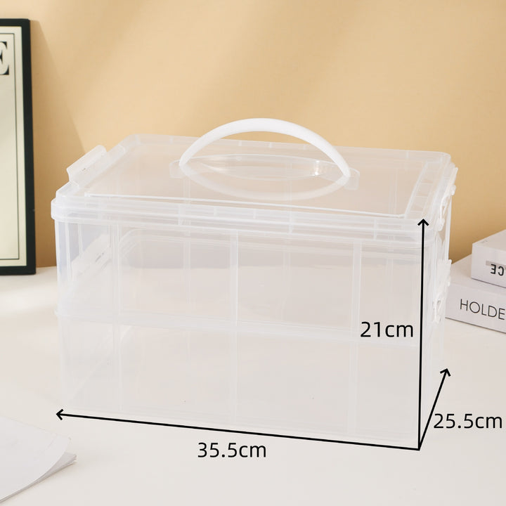 Clear Multi-Functional Organizer Container Bowlift