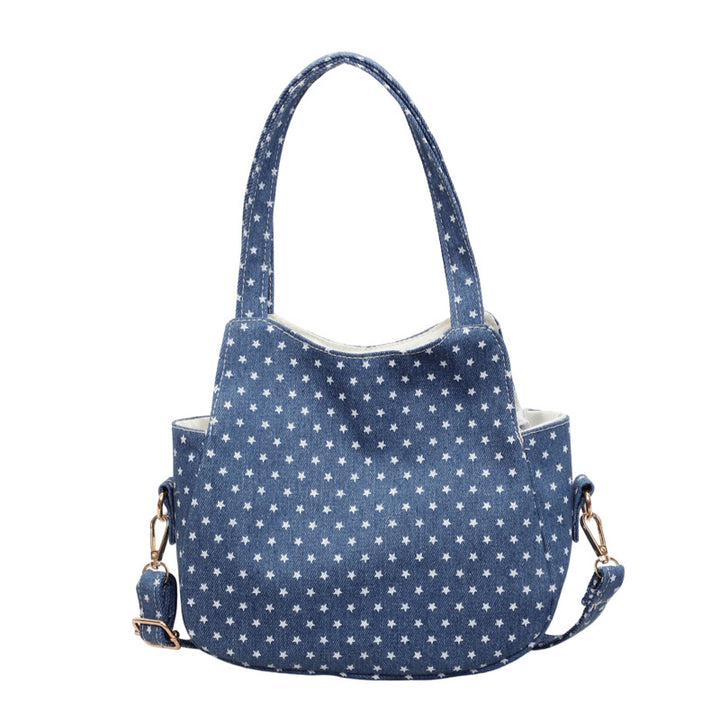 WoVersatile Star-Patterned Mini Shoulder Bag Bowlift
