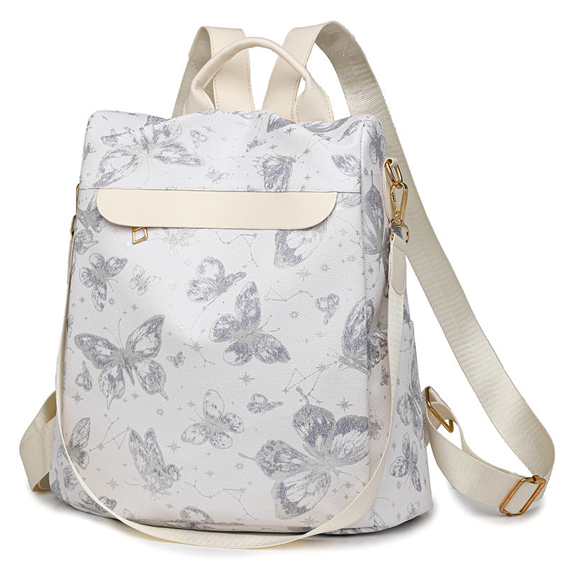 Backpack with Elegant Butterfly Design and Practical Compartments Bowlift