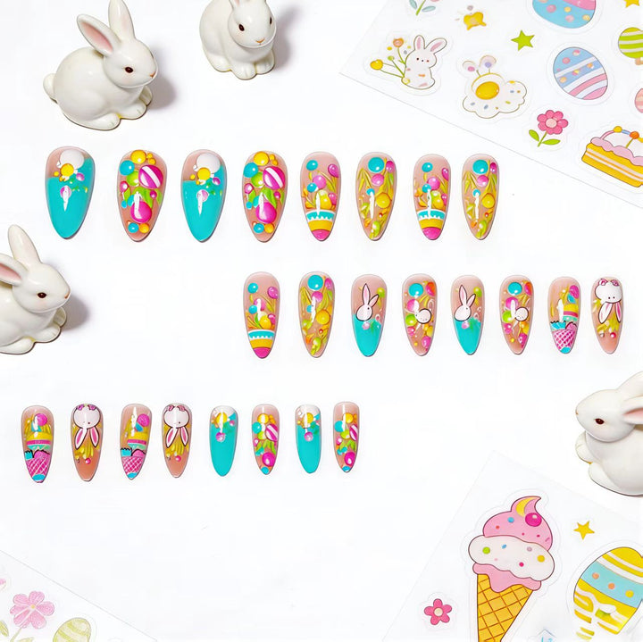 Creative Easter-Themed Nail Art Bowlift