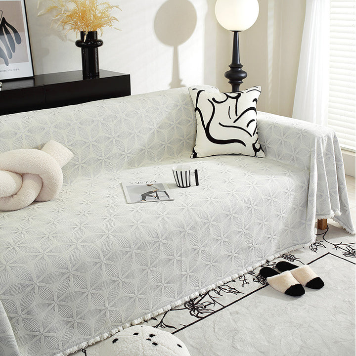 Textured Decorative Sofa Throw Cover