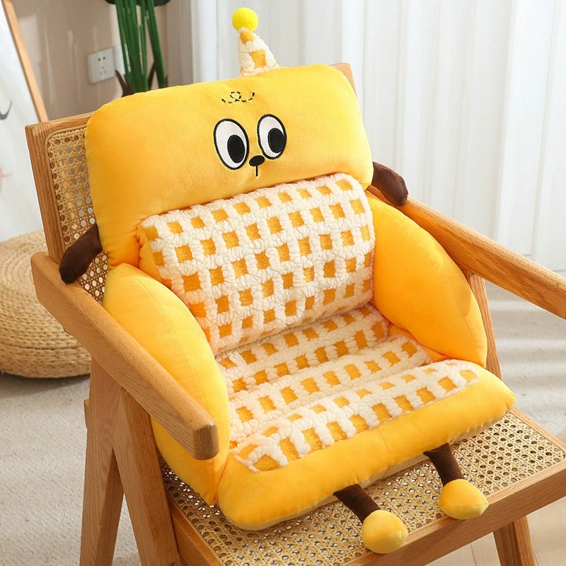 BowLift | Cozy Buddy Full-Back Chair Support Cushion