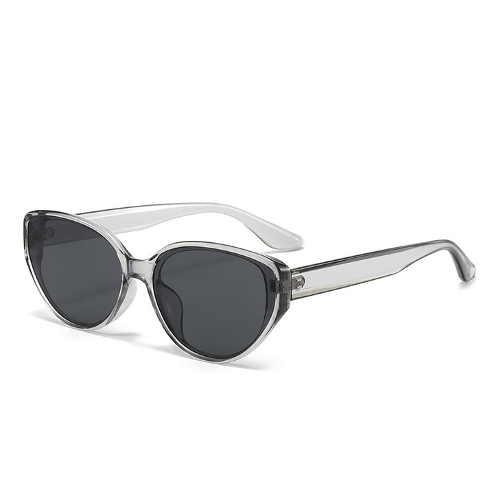 Women Cat-Eye Glasses with Transparent Frame Bowlift