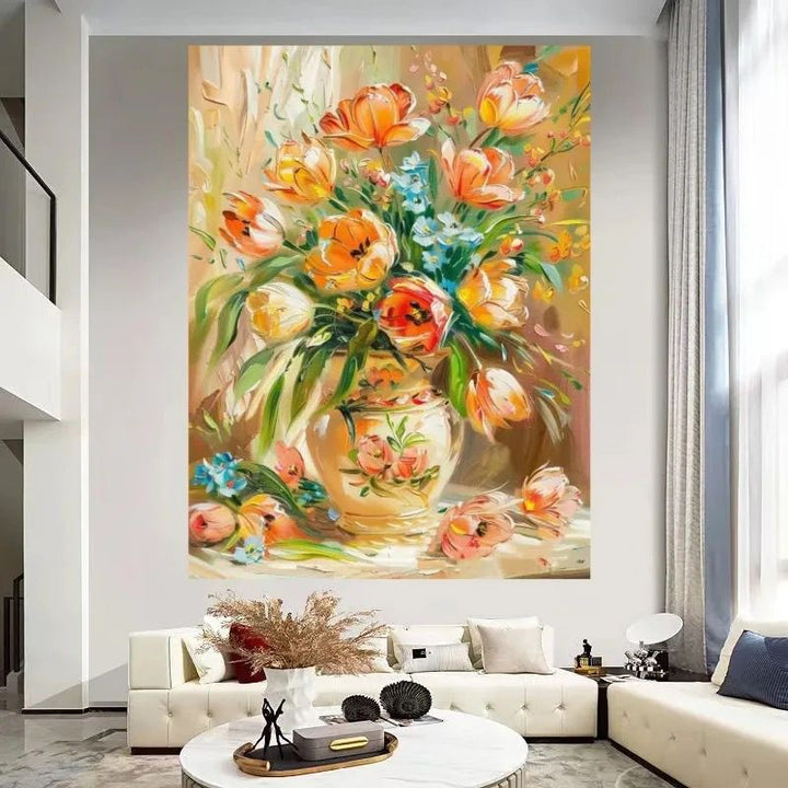Floral Still Life Canvas Art Bowlift