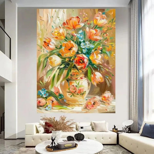 Floral Still Life Canvas Art Bowlift