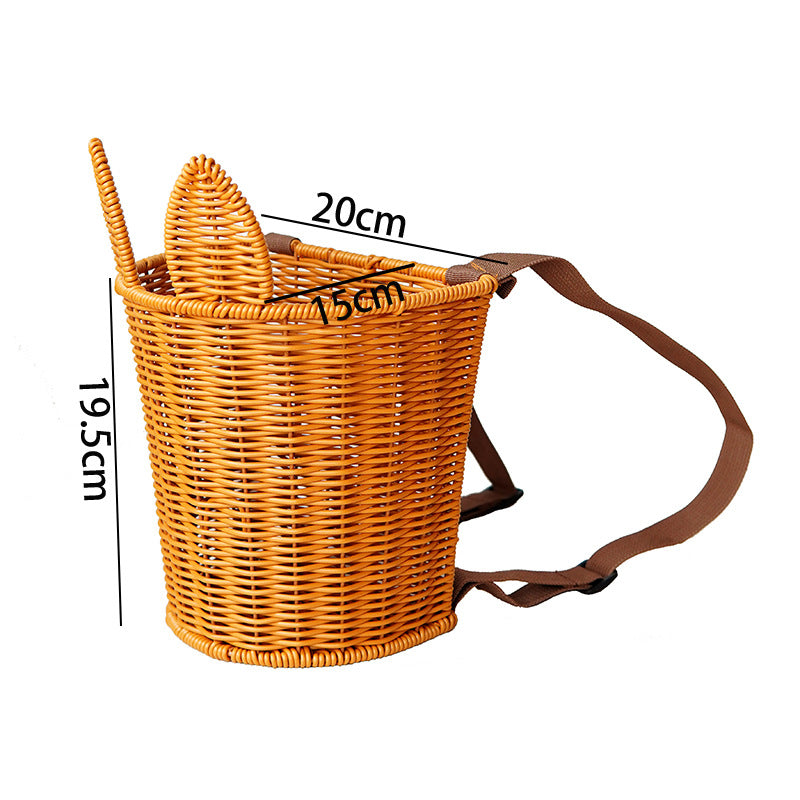 Women handcrafted basket bag Bowlift