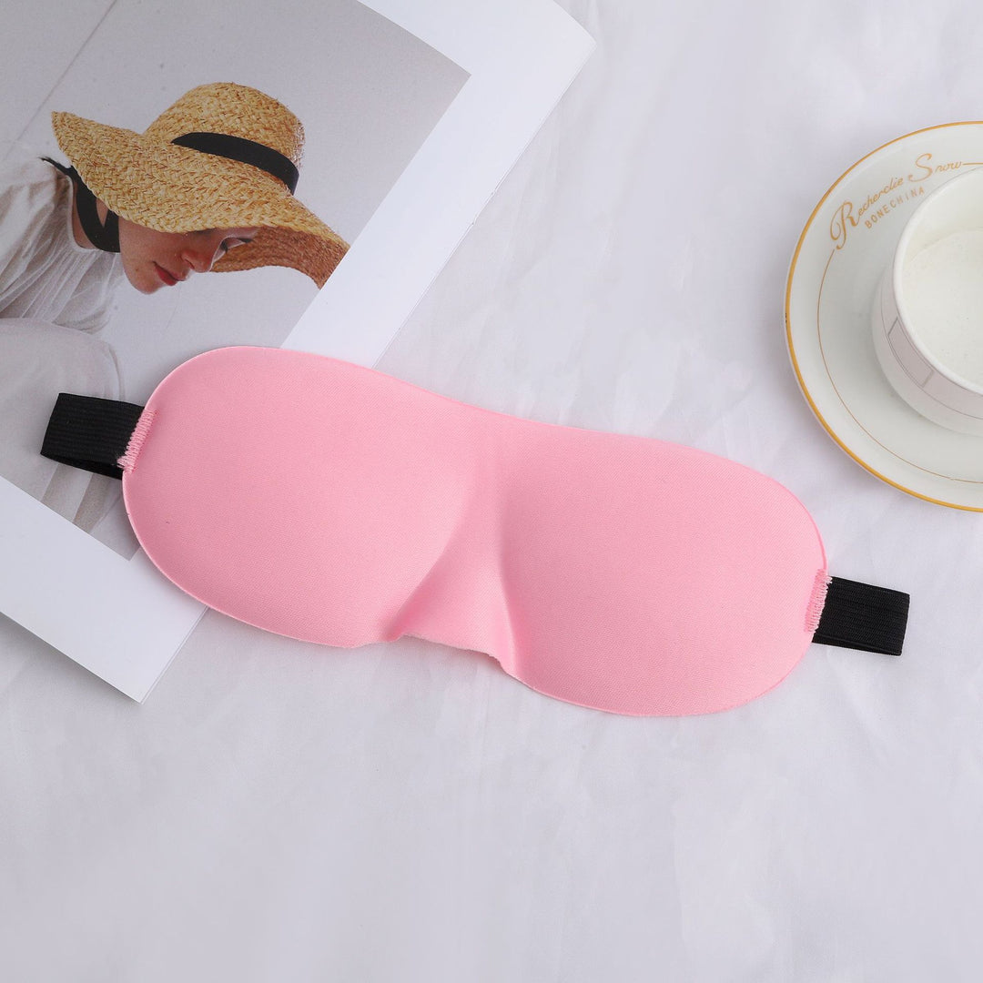 Unisex nan light-blocking travel mask with thermoformable nylon cover and wide comfort band Bowlift