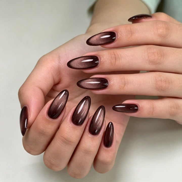 Radiant Glossy Press-On Nail Set Bowlift