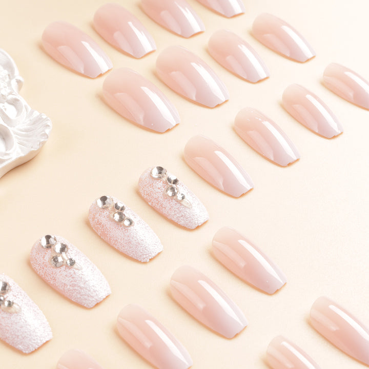 Elegant Ombre Nail Art Extensions Bowlift
