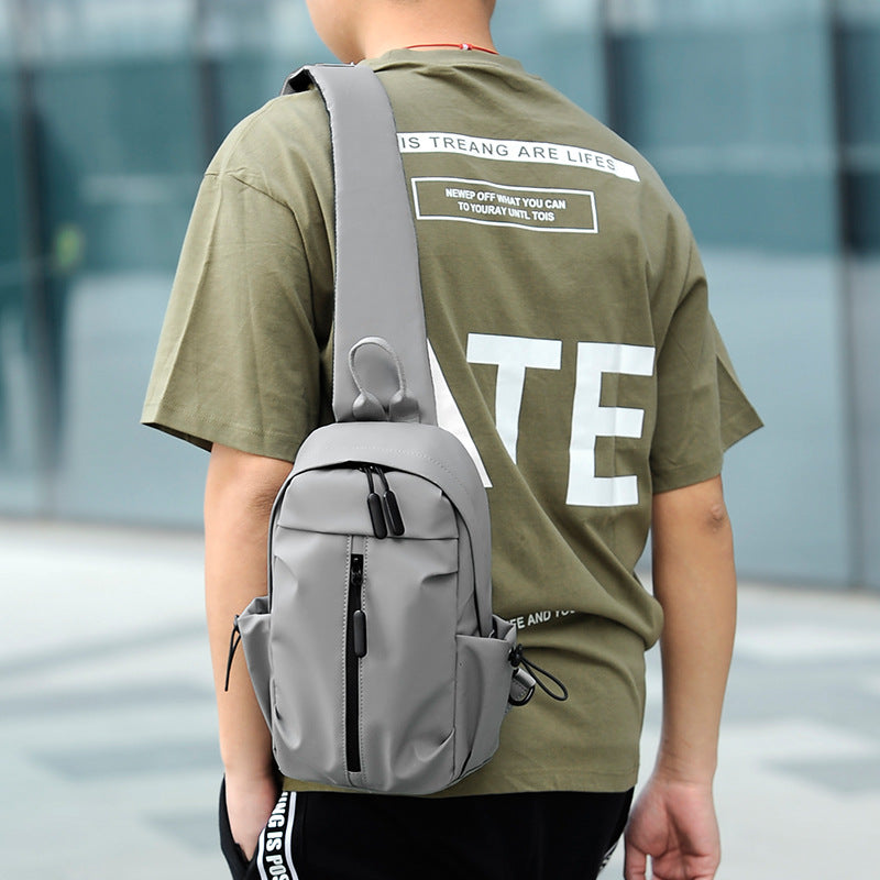 Sleek Water-Resistant Minimalist Sling Bag Bowlift