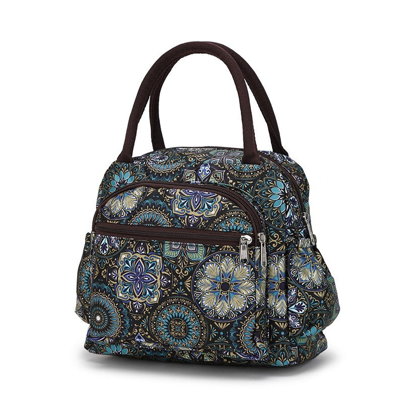 Cat Pattern Insulated Lunch Tote Bowlift
