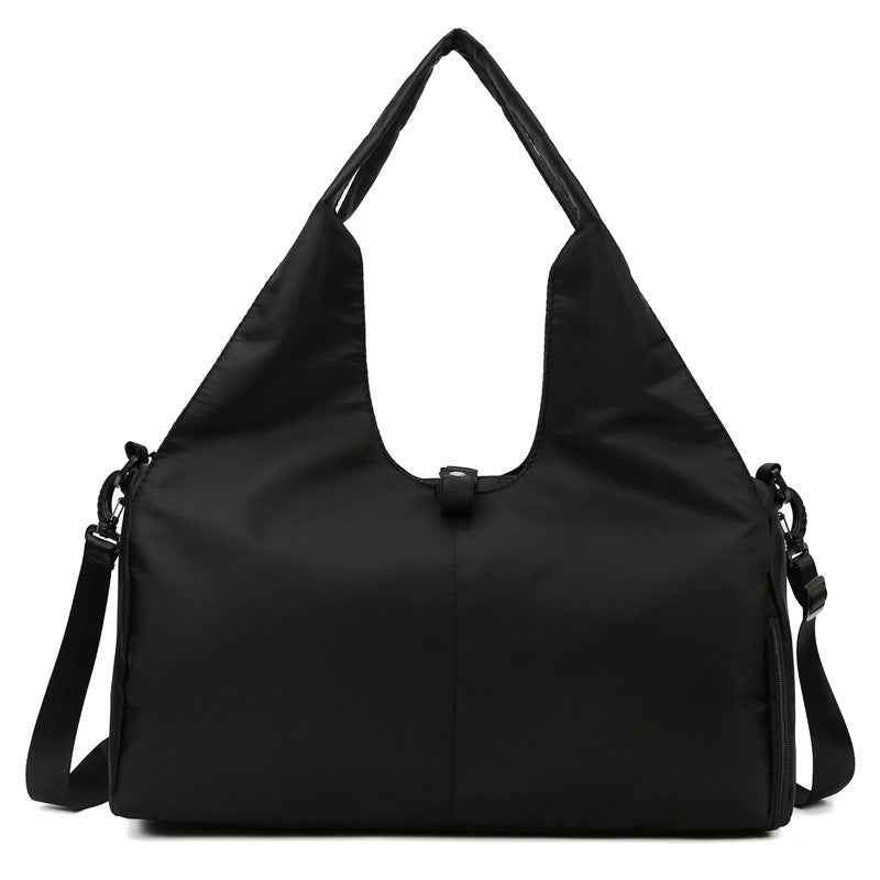 Sporty Weekend Bag With Ergonomic Carrying Handle And Versatile Compartment Setup Bowlift