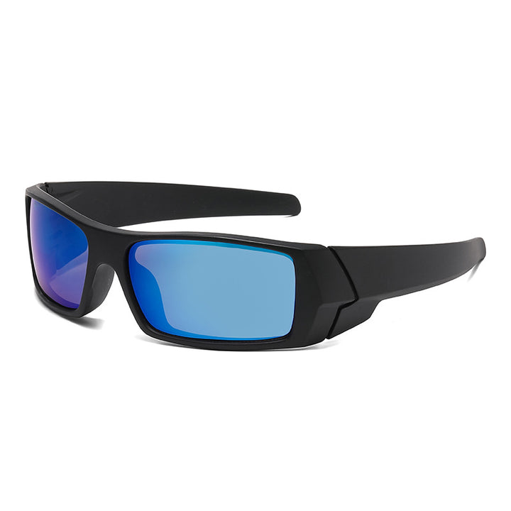 Polarized Wraparound Fishing Sunglasses with Impact-Resistant Frame Bowlift