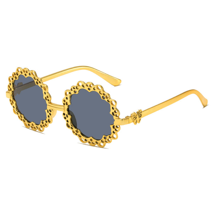 Women's stylish sunglasses with flower-shaped frame Bowlift