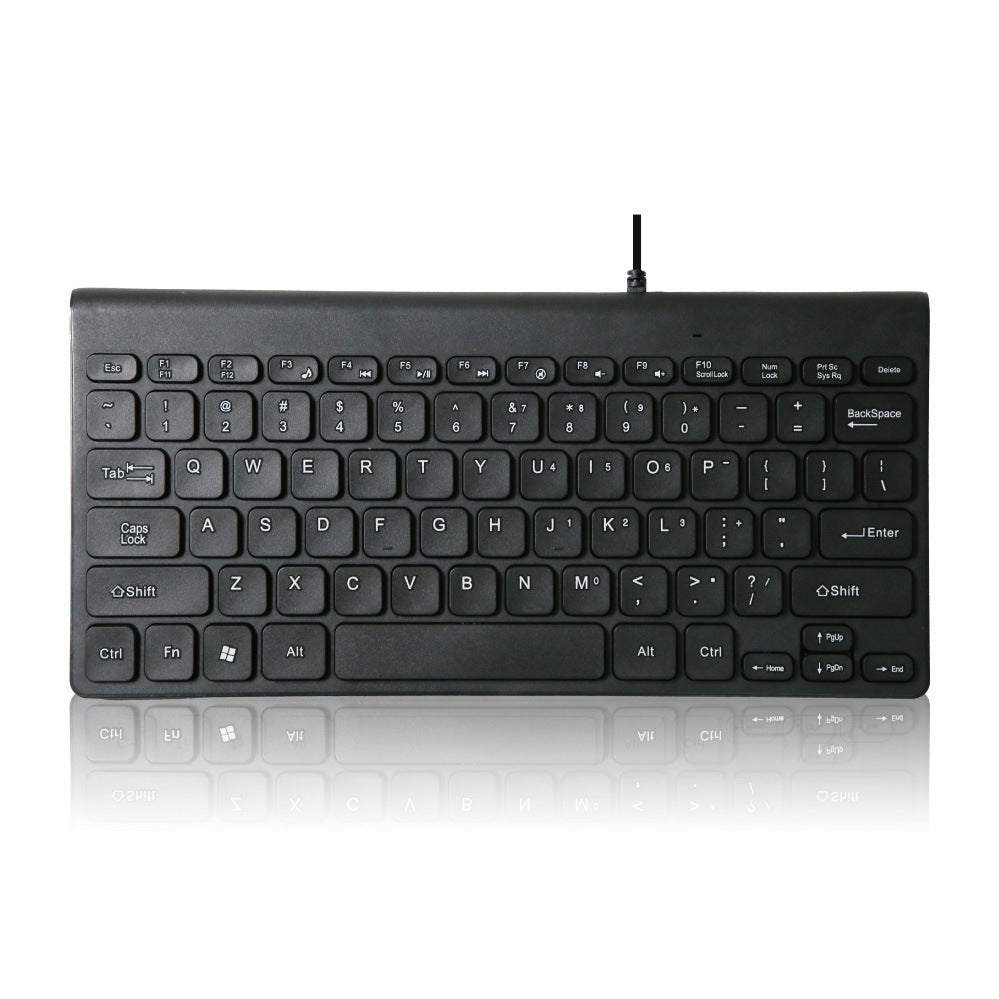 Compact USB Keyboard and Mouse Set Bowlift