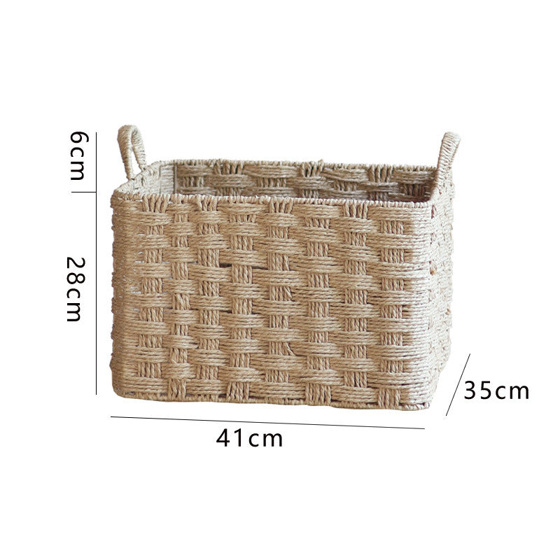 Handwoven storage basket Bowlift