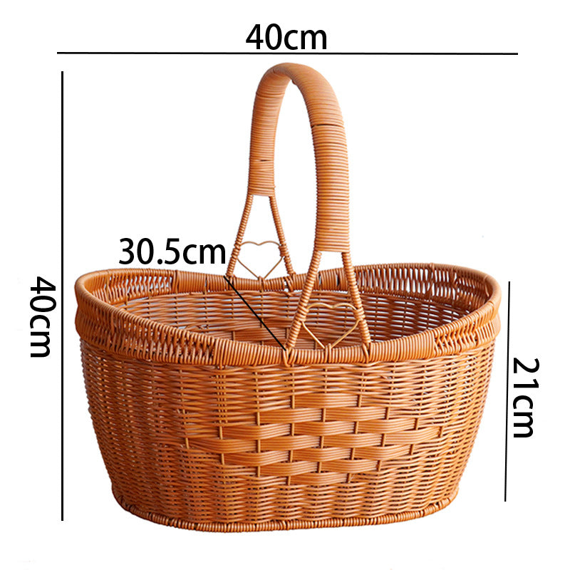 Women Handmade Basket Bowlift