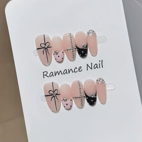 Decorative Press-On Nails Bowlift