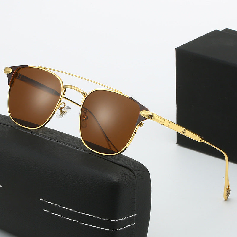 Women's fashion half-frame glasses Bowlift