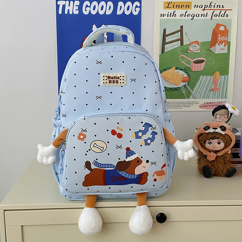 Cute Penguin Character Backpack Bowlift