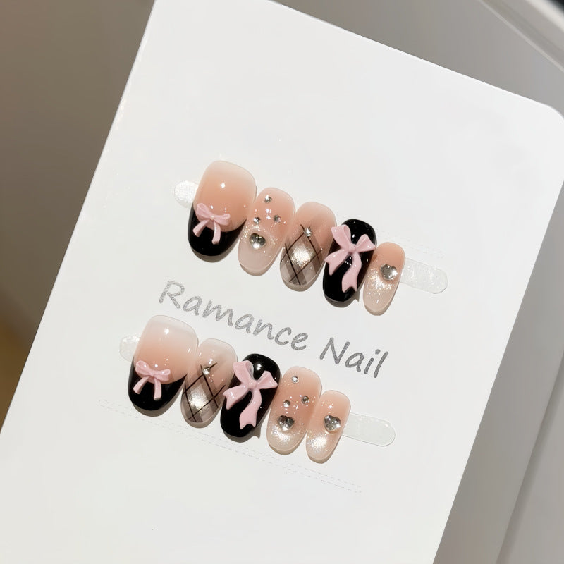 Press-On Nail Art Set Bowlift