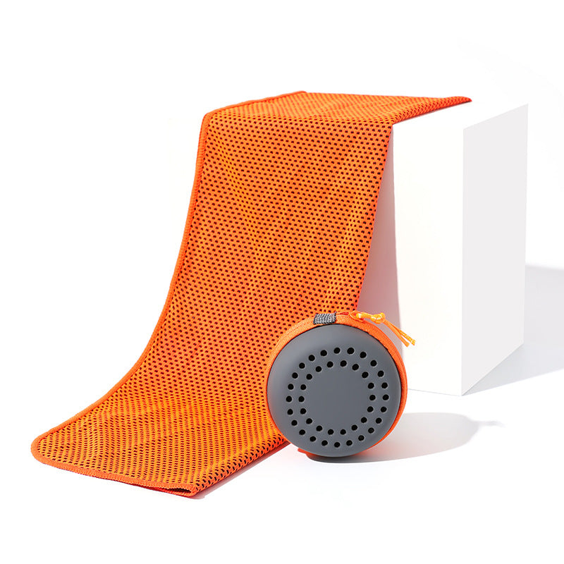 Ladies Cooling Microfiber Towel with Storage Case Bowlift
