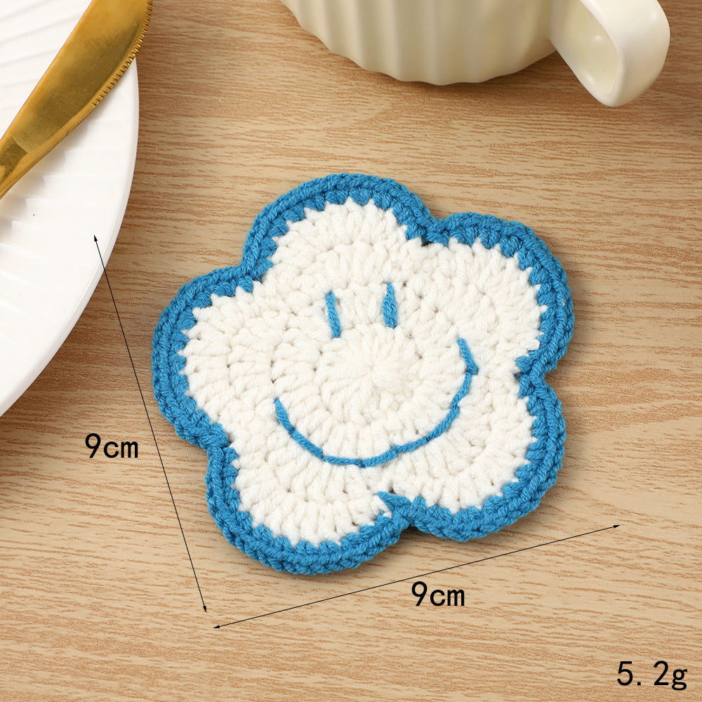 Crochet Spiral Coaster Bowlift