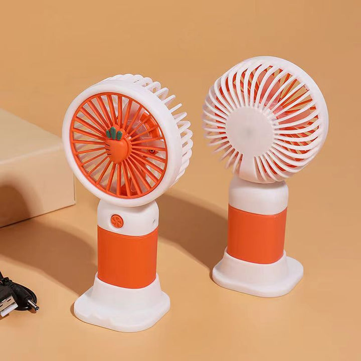 Unisex Portable Hand Fan with Flexible Tilt Mechanism Bowlift