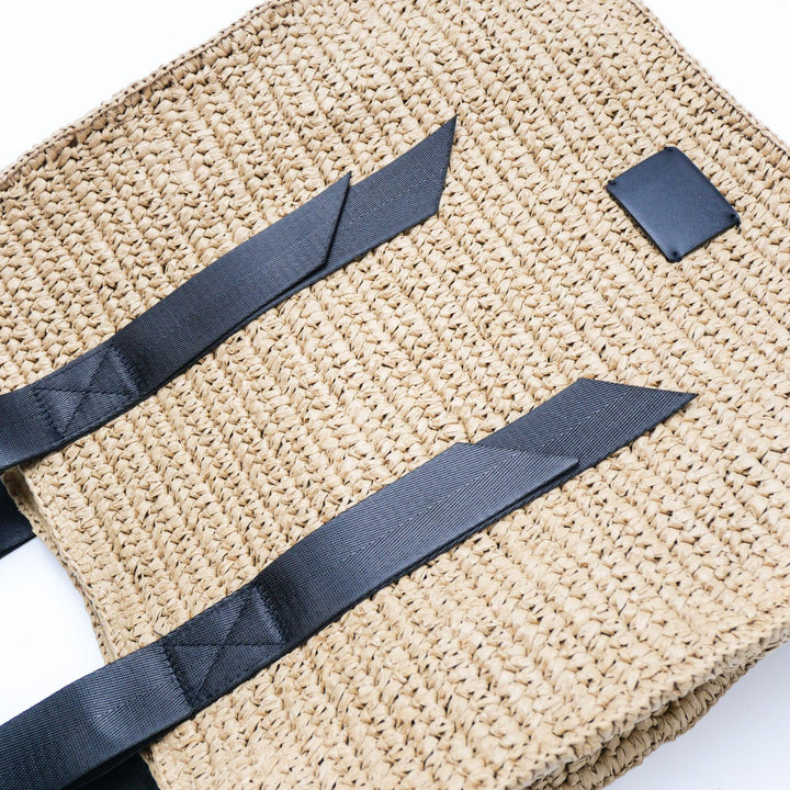 Generous straw tote bag Bowlift