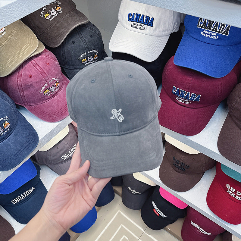 Women's Embroidered Icon Baseball Cap Bowlift