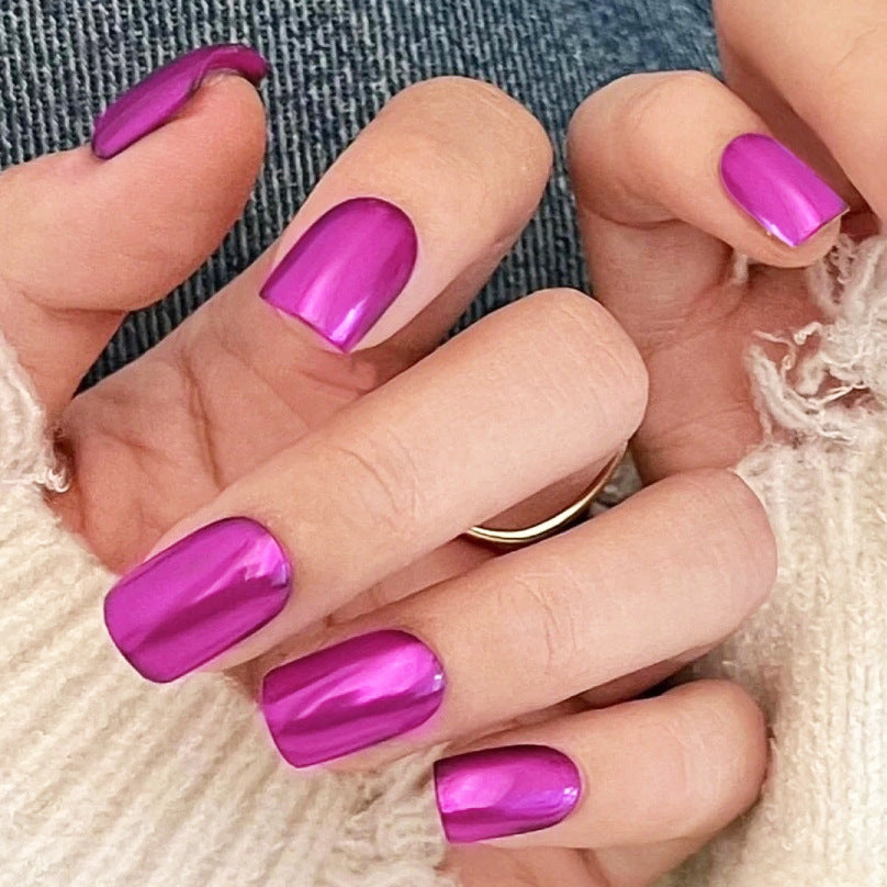 Premium Glossy Artificial Nail Tips Bowlift