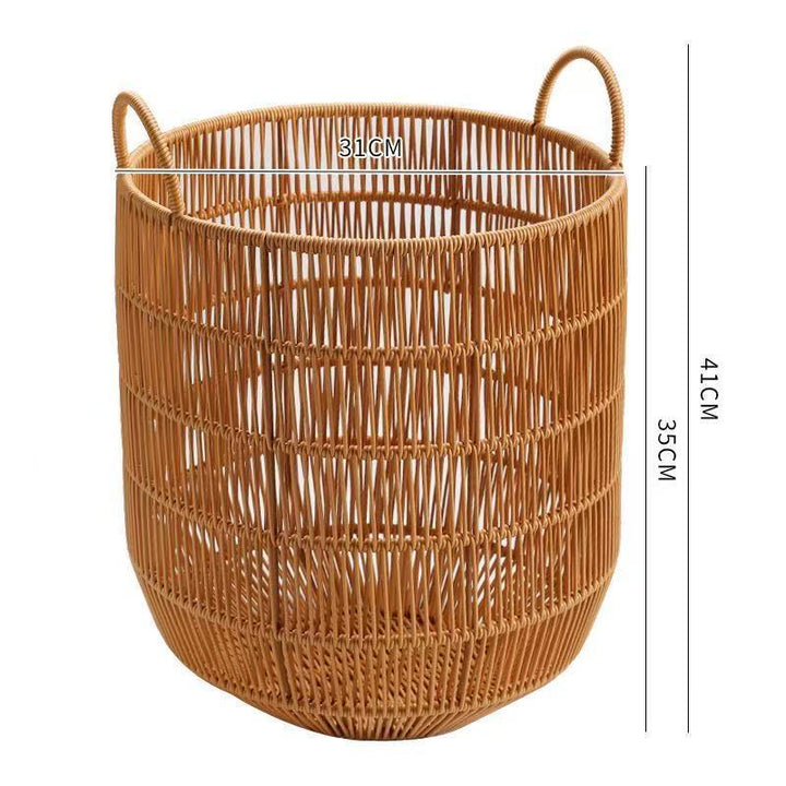 Decorative Woven Storage Basket Bowlift