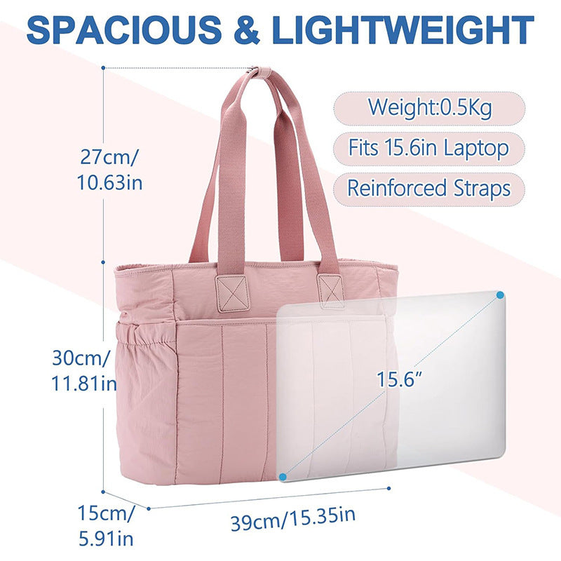 Padded handbag with practical inner pockets Bowlift
