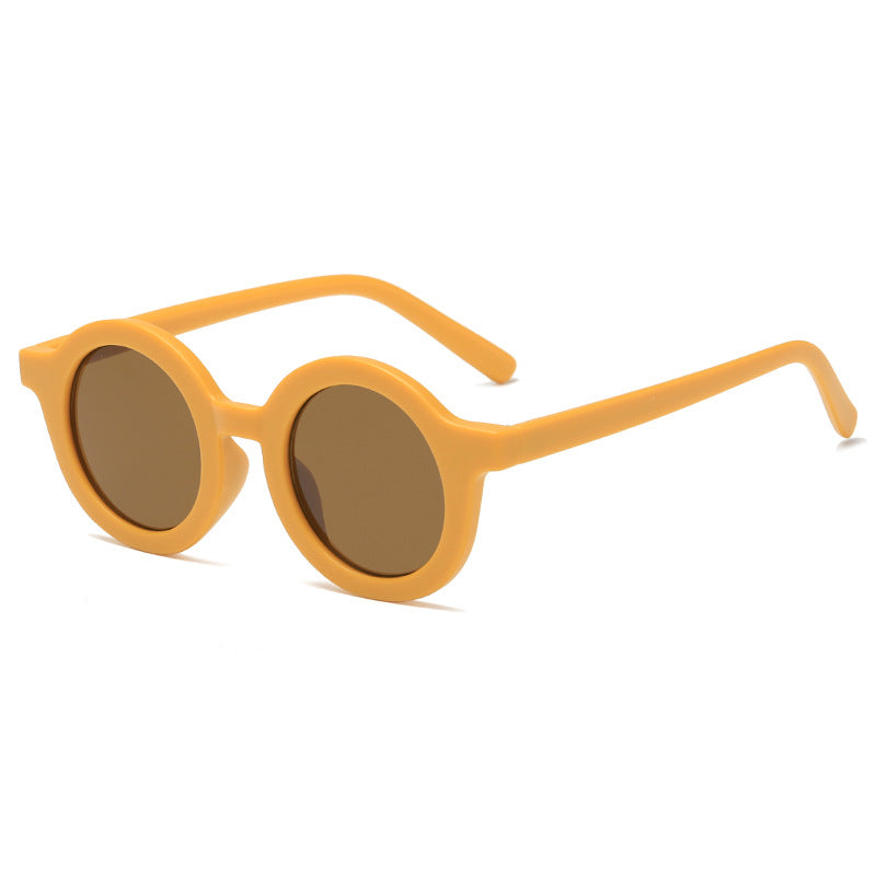 Women's trendy round sunglasses with comfortable frame and UV protection Bowlift